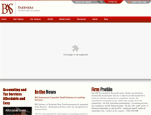 Tablet Screenshot of baspartners.com